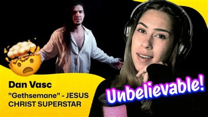 🎶Reacting to Dan Vasc Jesus Christ Superstar (Gethsemane)🎶reaction