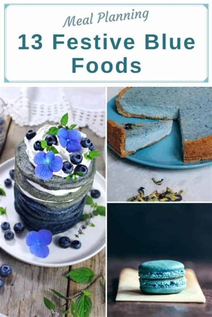 13 Festive Blue Foods to Bring Blue Hues to the Table