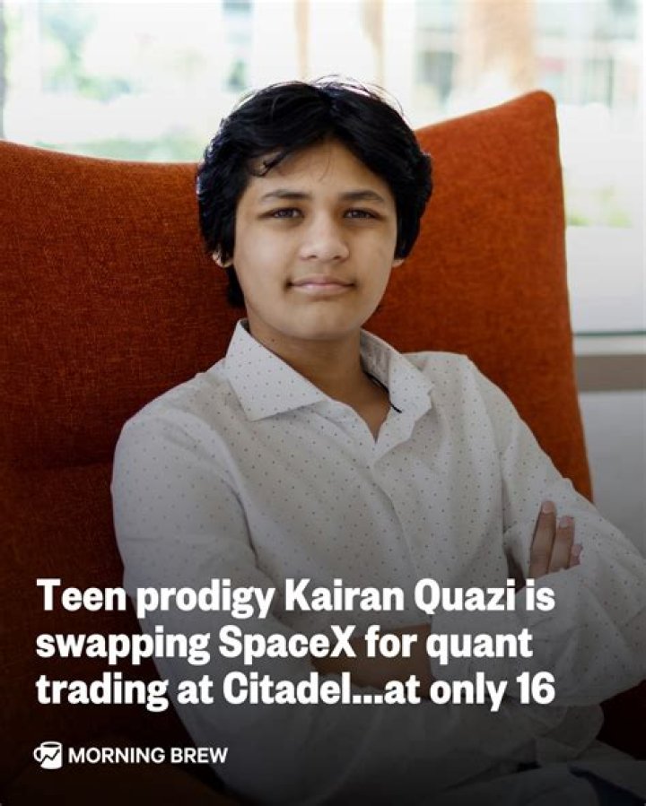 14YearOld Kairan Quazi Graduates College, Gets SpaceX Job