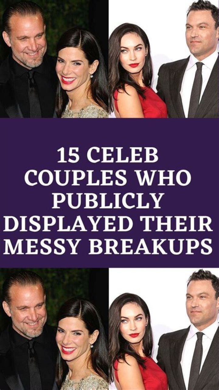 15 Celeb Couples Who Publicly Displayed Their Messy Breakups