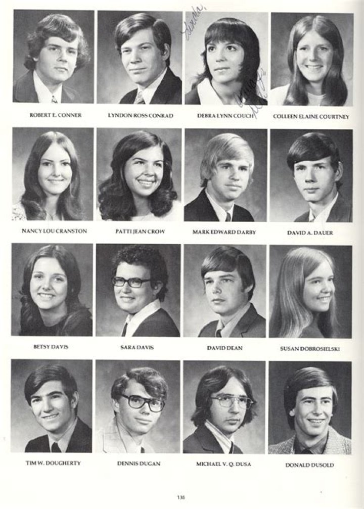 1974 Beaver Area Pennsylvania High School Yearbook and Students Page 152