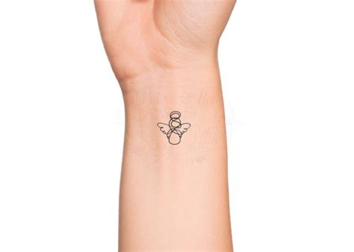 20 Small Angel Tattoo Design VitalCute