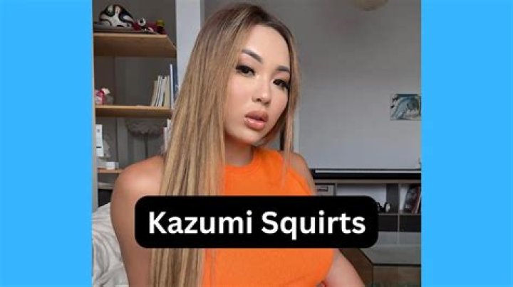 สยิว! Kazumi Squirts ดาว OnlyFans ประกาศลุยมีเซ็กซ์หนุ่ม 1,000 คน ก่อน