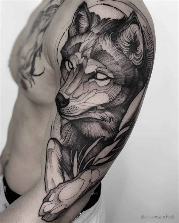 90 Awesome Wolf Tattoos You Can Try Popular Design Body Tattoo Art