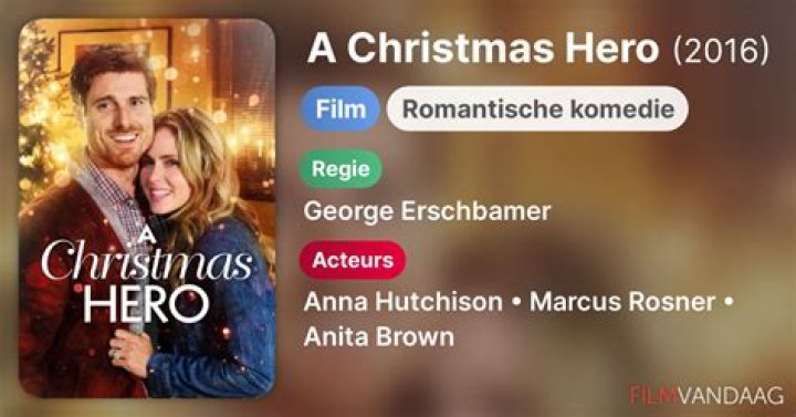 A Christmas Hero (film, 2016) FilmVandaag.nl