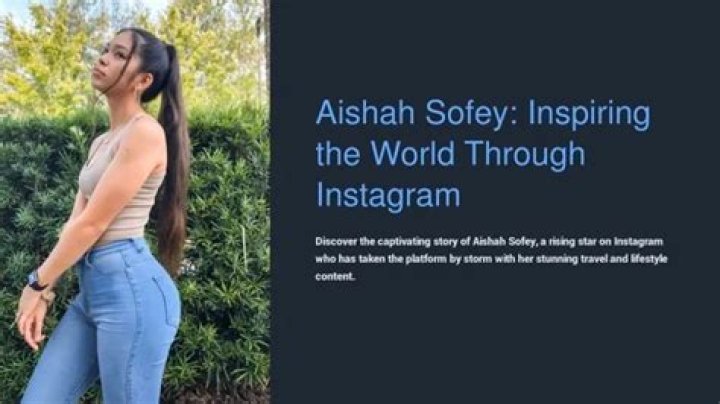 Aishah Sofey Burgess (Instagram Star) Wiki, Biography, Age, Boyfriend, Family, Facts and More