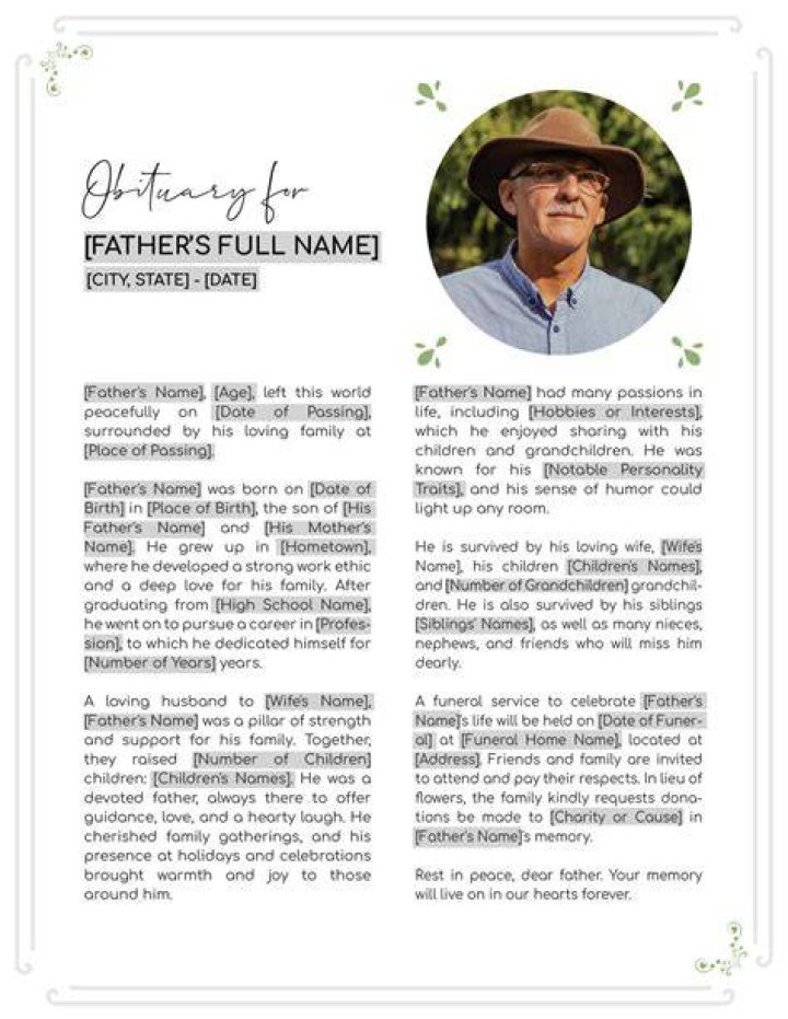 An Obituary That Unlocks Hidden Truths