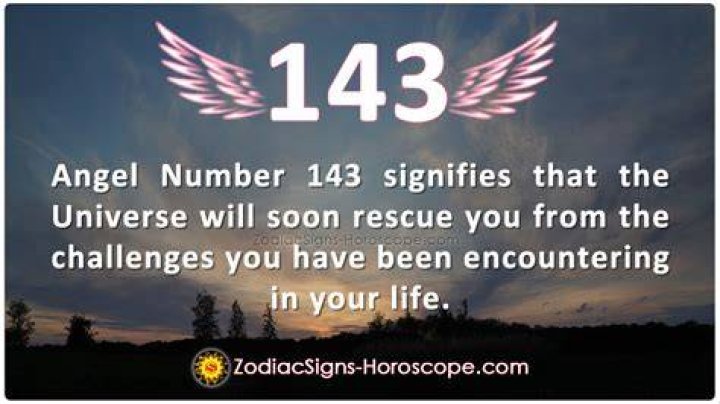 ANGEL NUMBER 143