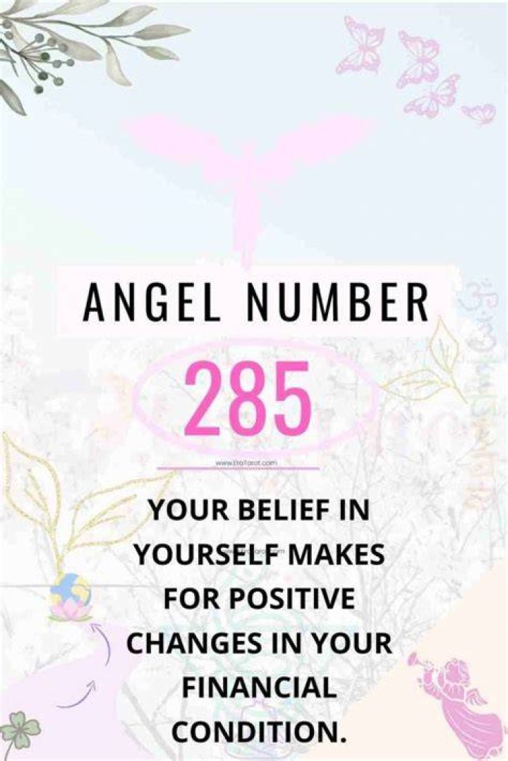 Angel Number 285 Meaning And Significance
