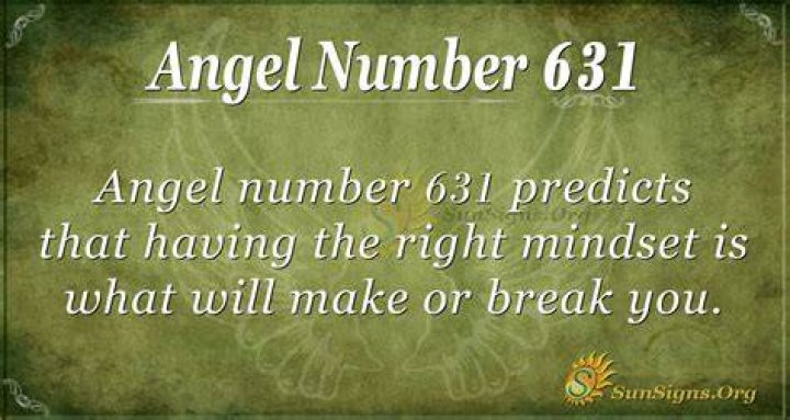 ANGEL NUMBER 631