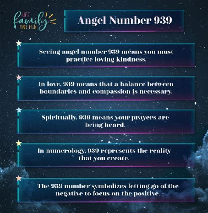 angel number 939