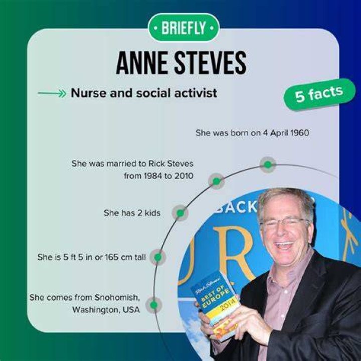 Anne Steves Inside Life Story Wife Of Rick Steves Social Activist