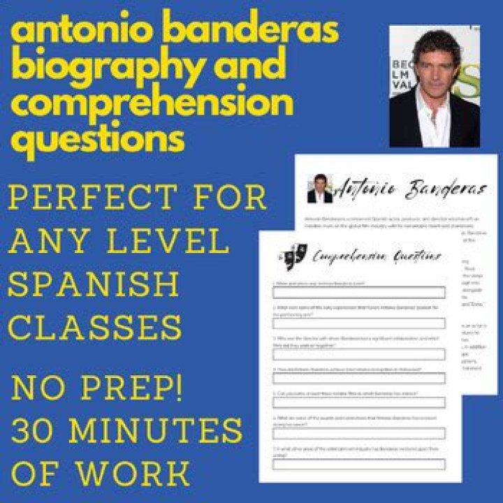 Antonio Banderas Biography, Life, Interesting Facts