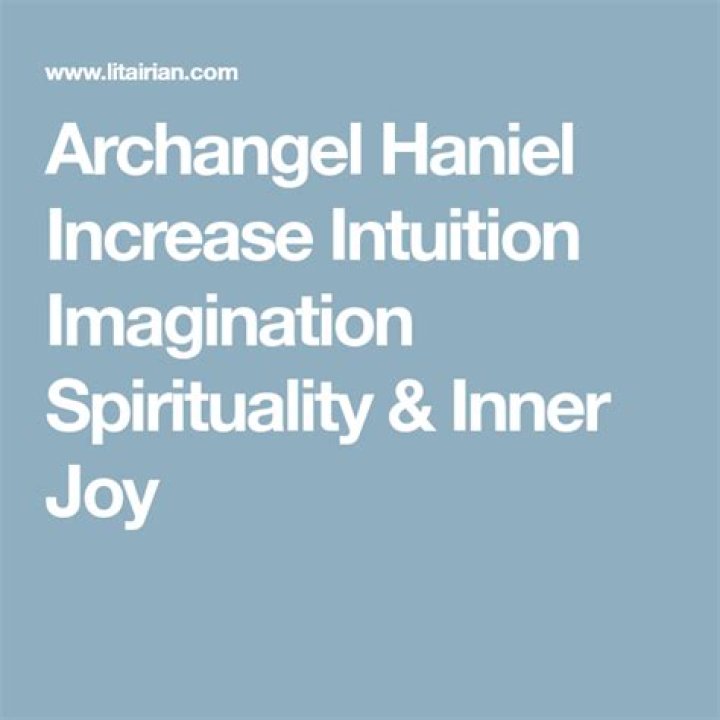 Archangel Haniel Increase Intuition Imagination Spirituality & Inner Joy