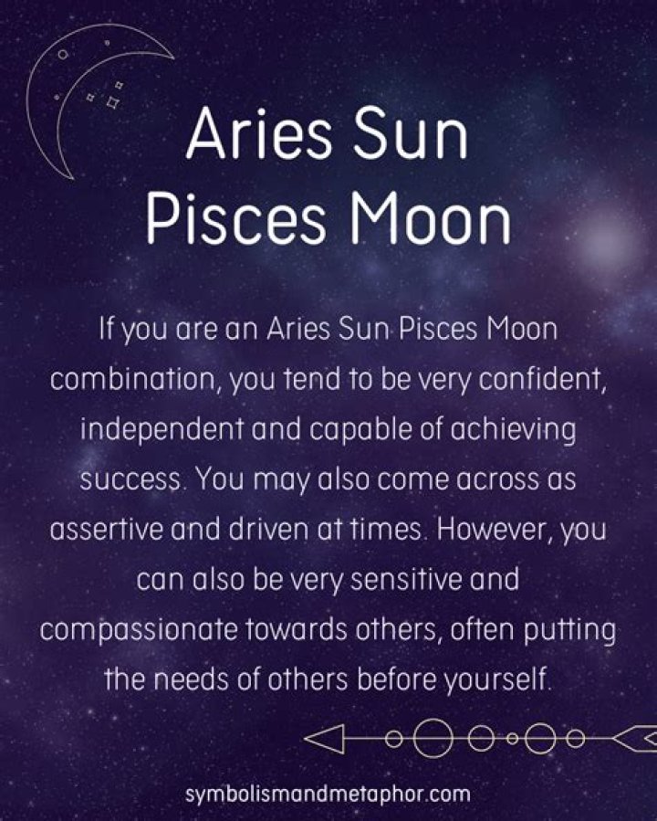 Aries Sun Pisces Moon Personality Traits Ryan Hart