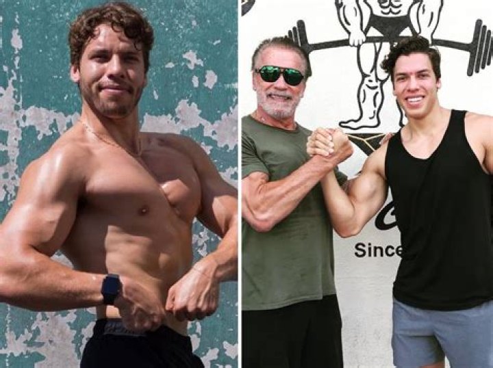 Arnold Schwarzenegger&rsquo;s lookalike love child son graduates The