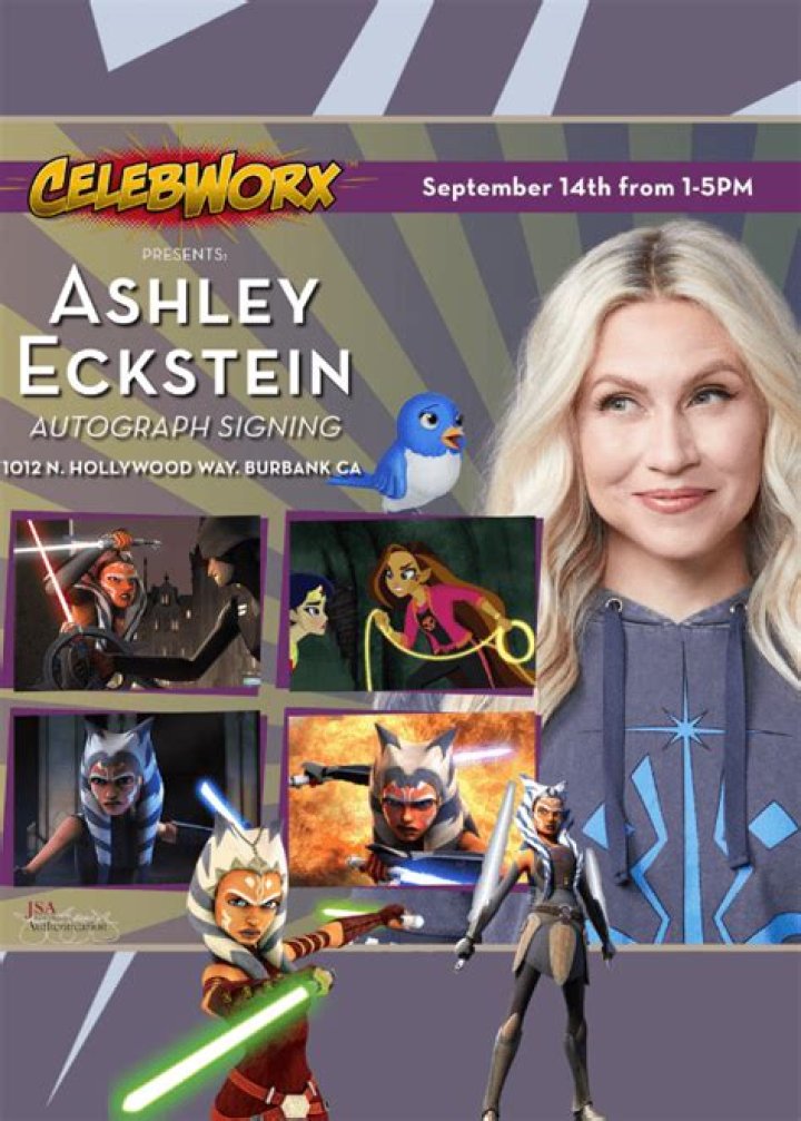 Ashley Eckstein, Born 22 September 1981, Louisville, Kentucky, USA