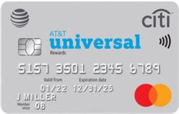 at&t universal credit card sign on