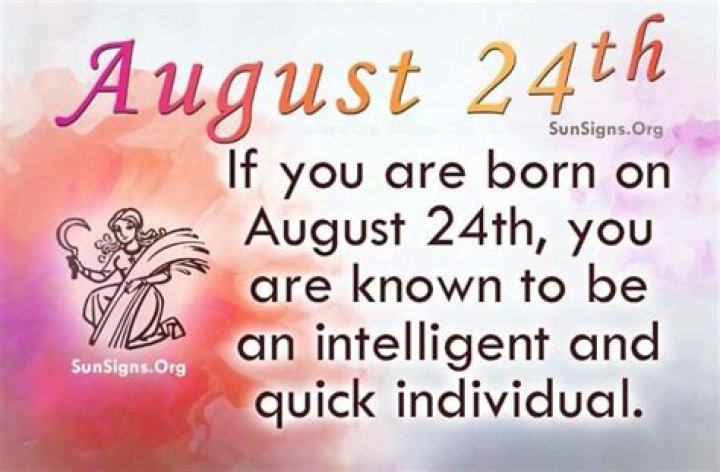 August 24 Famous Birthdays - SunSigns.Org