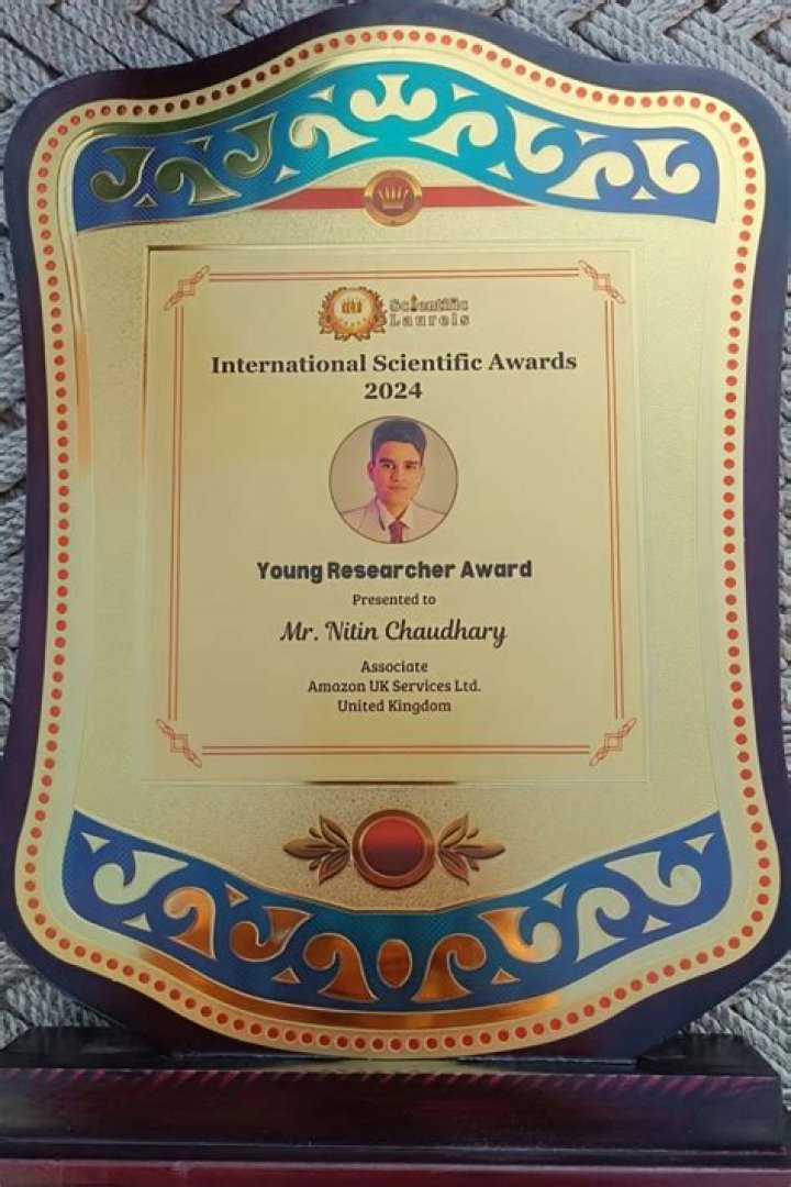 Award-winning Researcher, Carmelo-maika