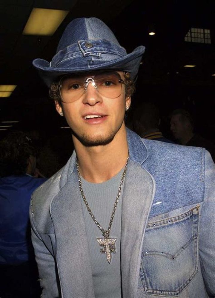 Bank tilbage ensom justin timberlake all denim forsvar tendens afhængige