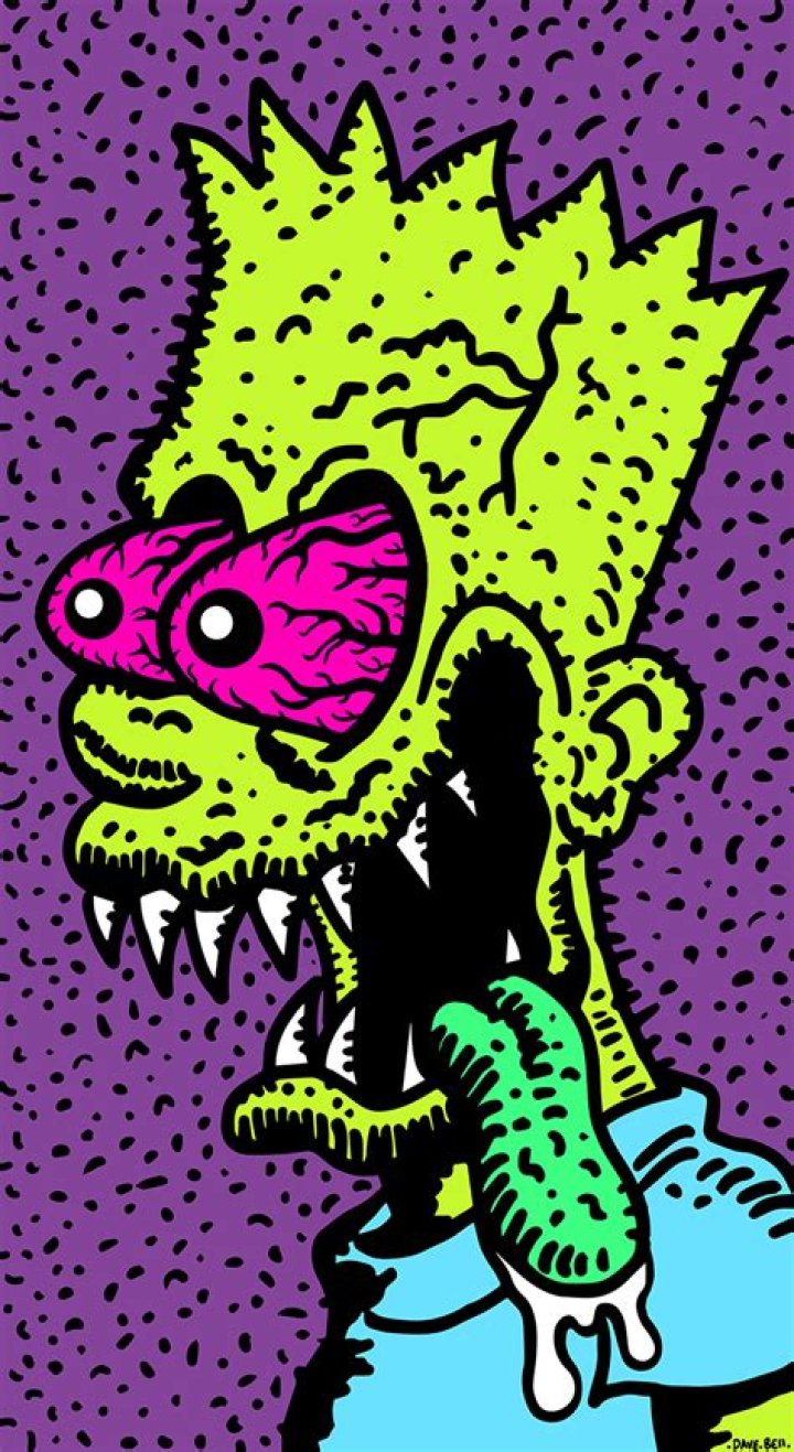 Bart Simpson Weed GIF by Dave Bell Find & Share on GIPHY