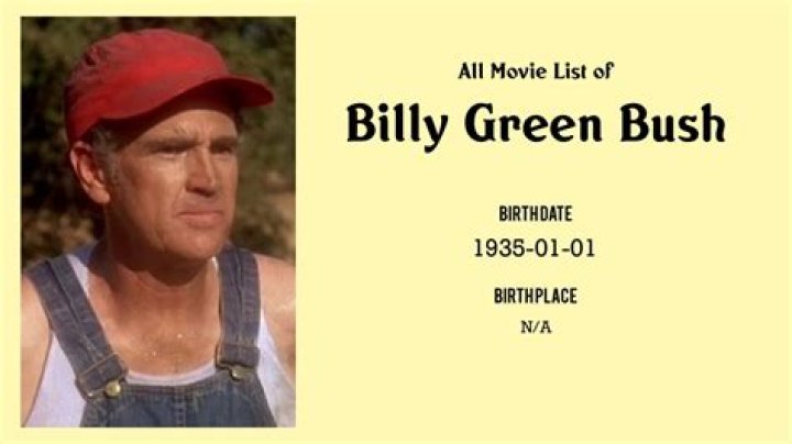 Billy Green Bush &mdash; The Movie Database (TMDB)