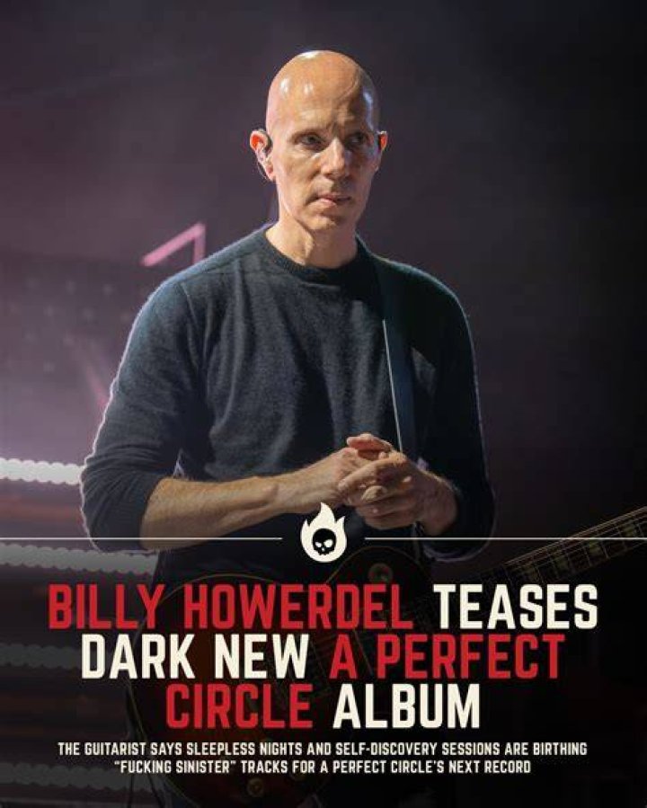 Billy Howerdel &ldquo;With A Perfect Circle, I was always concentrating on
