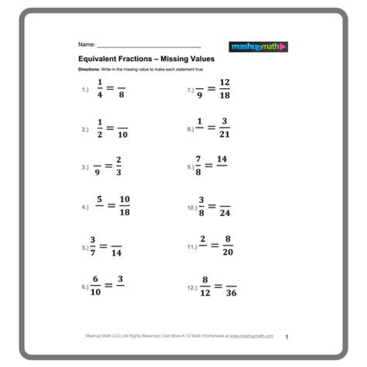 BlinkX | Equivalent Fractions for 6/8