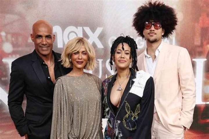 Boris Kodjoe & Mother At The 33rd Annual Naacp Image Awards At