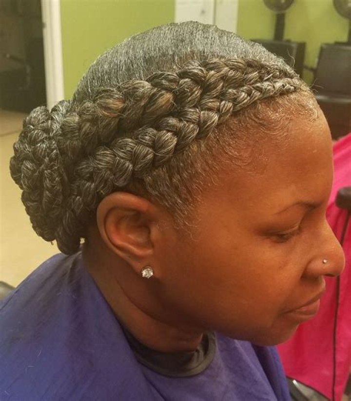 Braided Hairstyles for Older Black Ladies 2021 Short Hair Models