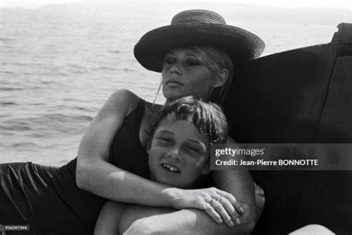 Brigitte Bardot with her son 1967 LN BREUT Flickr