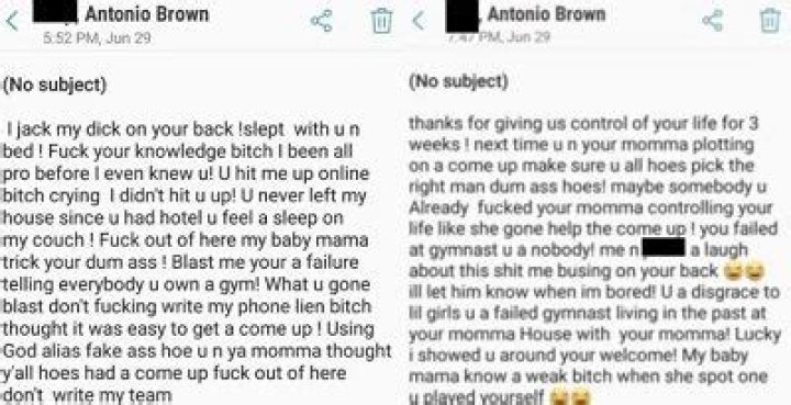 Britney Taylor Wiki, Age, Height (Antonio Brown’s Accuser) Bio & Facts 5 Britney Taylor mails from Antonio Brown