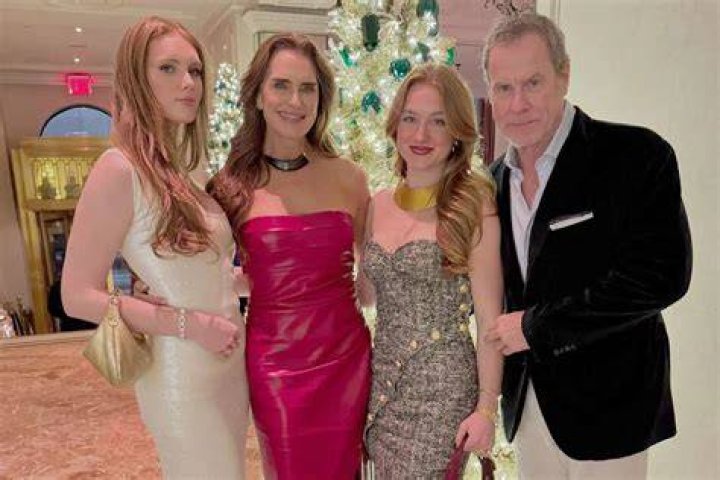 Brooke Shields Shares Sweet Family Photo with Her Two Daughters on