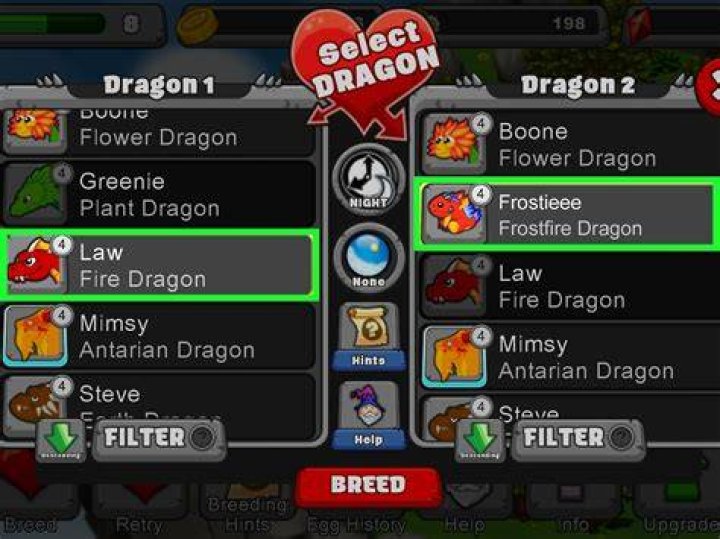 Can you breed a Moon Dragon in Dragonvale?