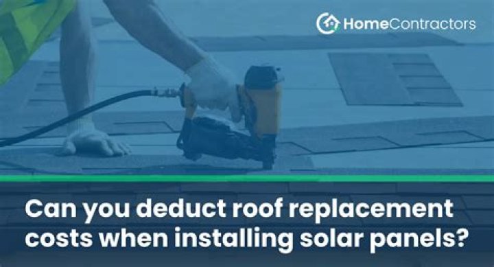 Can You Deduct Roof Replacement On Taxes