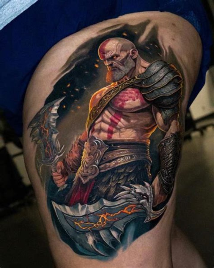 CHAOS tattoo Tatuagens retro, Tatuagem de elementos, Tatuagens aleat&oacute;rias