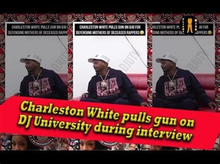 Charleston White Pulls Gun On Interviewer Over King Von Question HipHopDX