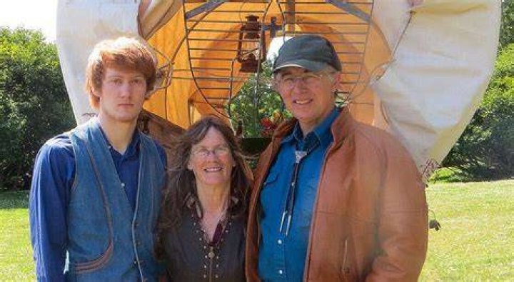 Charlotte Kilcher was seen together with her husband Otto The Alaska