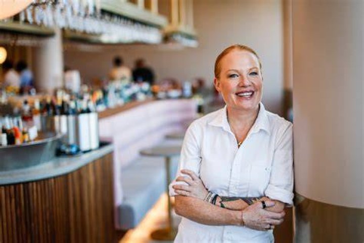 Chef Tiffani Faison at Sweet Cheeks Q in Boston, MA on