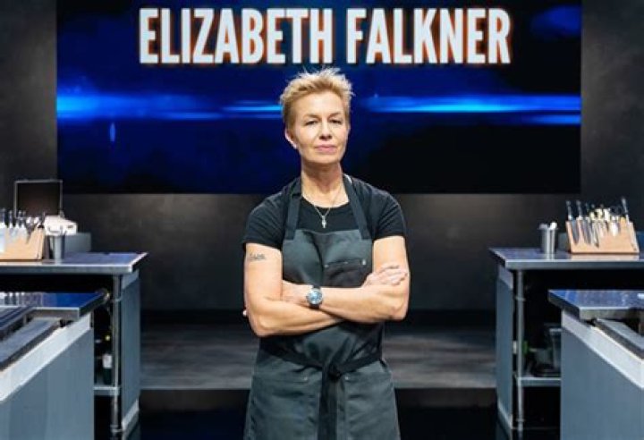 Chefs Elizabeth Falkner and Amanda Freitag pose prior to their... News