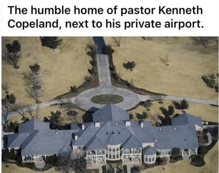 Copeland, wealthiest US pastor, lives on 7M taxfree estate
