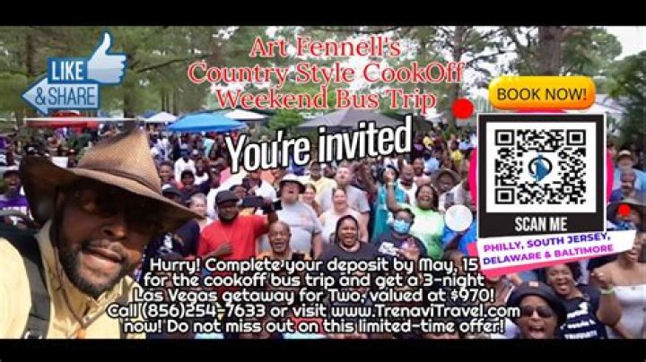 Country Style Cookoff Bus Trip from Trenavi Travel YouTube