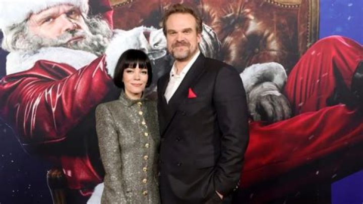 David Harbour & Wife Lily Allen Spend Time With Her Kids In New York