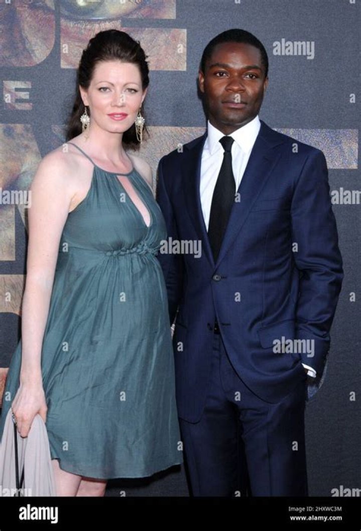 David Oyelowo and wife Jessica at the premiere of RISE OF THE OF