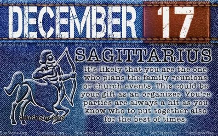 December 17 Zodiac Horoscope Birthday Personality