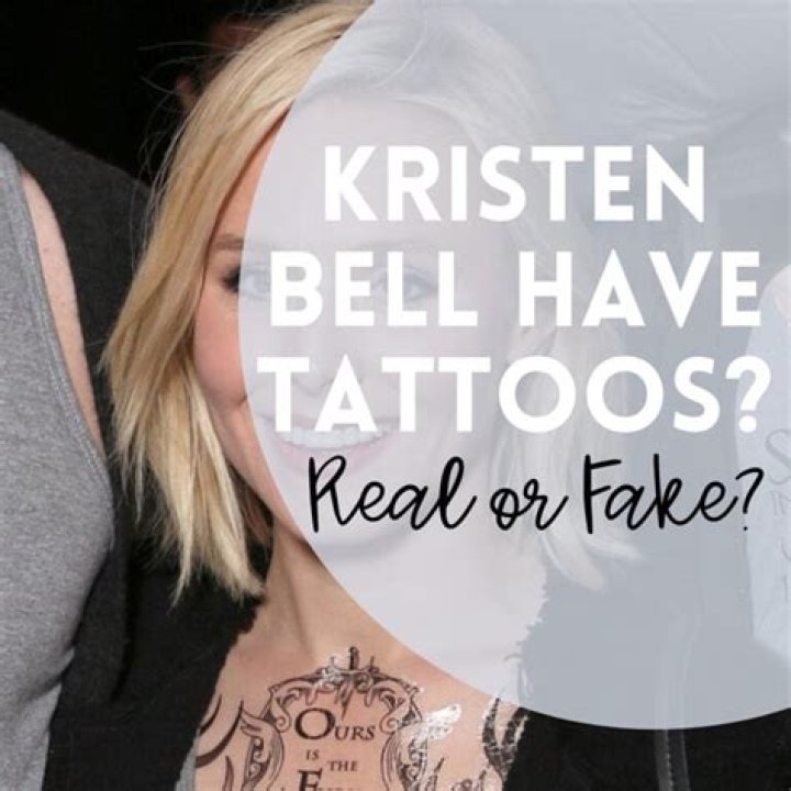 Does Kristen Bell Have Tattoos? Know The Real Truth