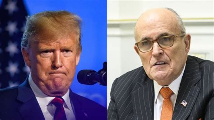 Donald Trump Motorboating Rudy Giuliani In Drag Look At It, Dammit