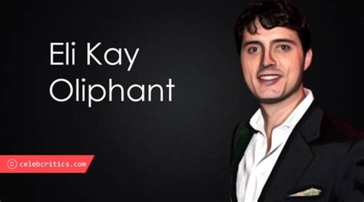 Eli Kay Oliphant biography Husband of Marina Squerciati