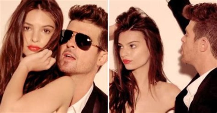 Emily Ratajkowski Claims Robin Thicke Groped Her on the 'Blurred Lines' Music Video Set |